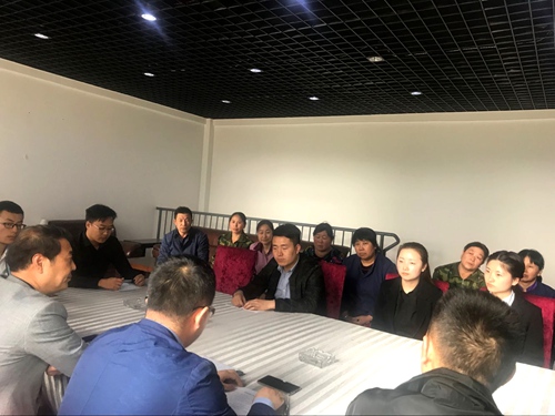 大秦置業(yè)公司提任一線干部助力神南華府項目建設