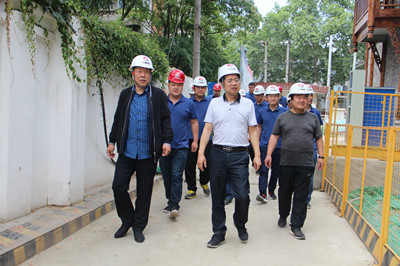 贠公法深入陜煤建設(shè)漢中分公司開展安全環(huán)保大檢查