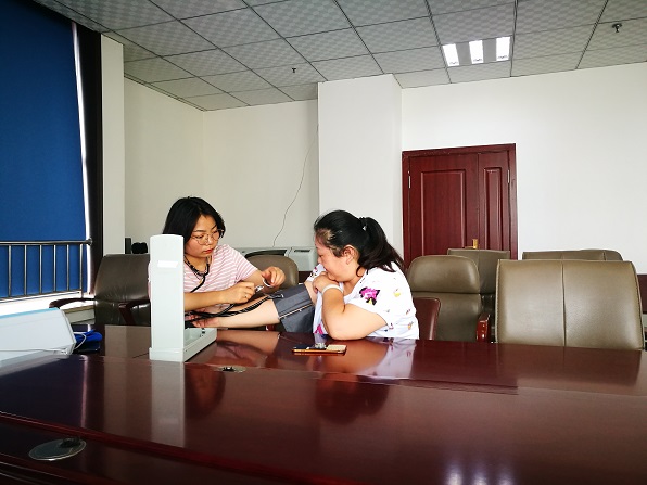 陜煤建設設計研究院開展“服務員工、健康行動”活動