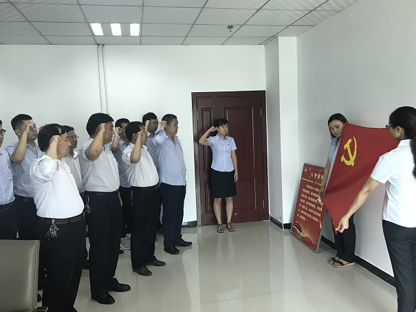 陜煤建設設計研究院：重溫入黨誓詞 追尋紅色足跡