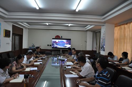 陜煤建設(shè)韓城分公司慶?！敖h97周年”系列活動之專題黨課