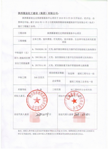 陜煤建設(shè)路橋分公司又中新標(biāo)！