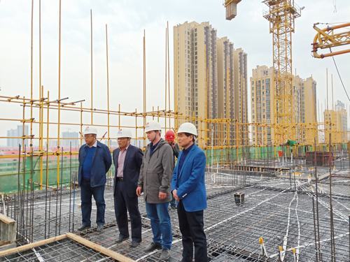王明智深入渭南二院安置房、法檢兩院項目工地檢查指導(dǎo)工作