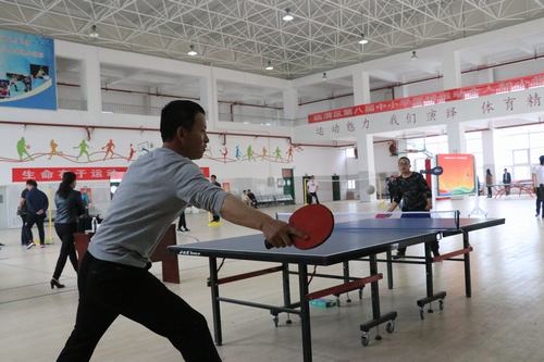 陜煤建設澄合分公司球類運動“雙雙對決”迎五一