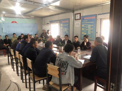 陜煤建設礦建二公司職業(yè)病防治宣傳下基層