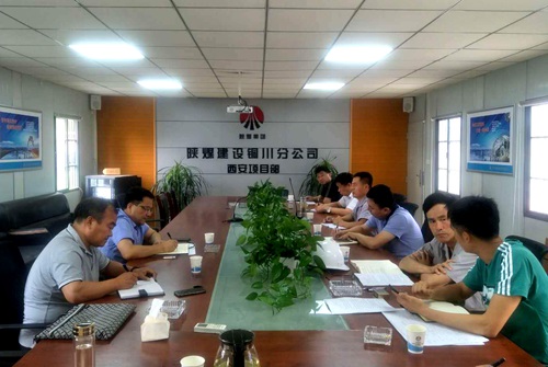 王明智協(xié)調(diào)指導(dǎo)大秦置業(yè)公司西安片區(qū)項(xiàng)目開(kāi)發(fā)建設(shè)工作