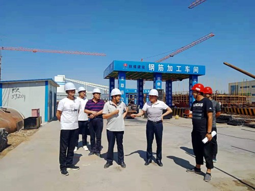 楊讓順深入榆北小保當(dāng)、曹家灘施工現(xiàn)場檢查指導(dǎo)工作