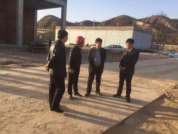 榆林市子洲縣常務(wù)副縣長賀安剛一行深入子洲天芪項目進(jìn)行調(diào)研