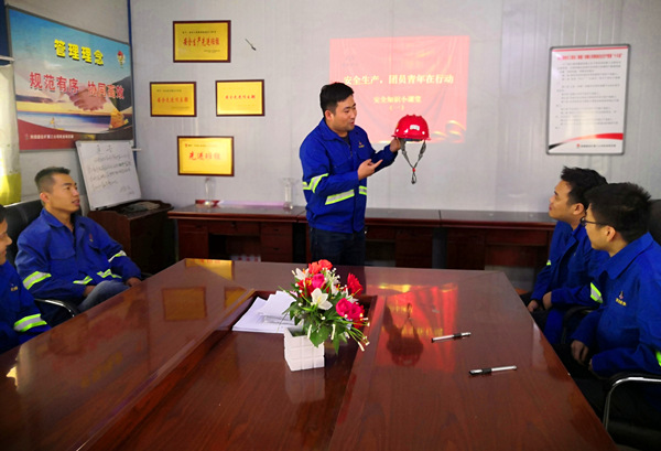 陜煤建設(shè)礦建三公司：安全生產(chǎn)，團(tuán)員青年“現(xiàn)身說法”