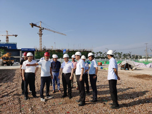 空港新城黨委委員、管委會(huì)副主任劉功毅蒞臨空港PPP項(xiàng)目檢查指導(dǎo)工作