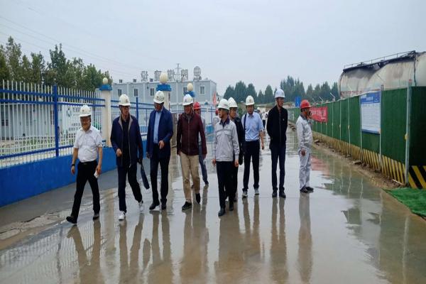 陜煤集團安全生產(chǎn)第三督導(dǎo)組蒞臨建設(shè)集團檢查指導(dǎo)工作