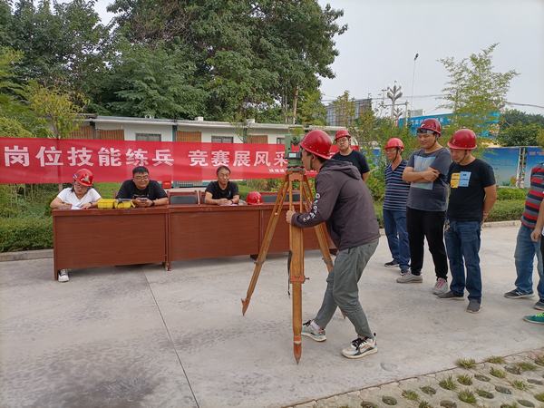 陜煤建設(shè)渭南分公司第五項目部“崗位技能練兵，競賽展風采”促專業(yè)能力大提升