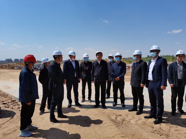 榆林市委副書(shū)記、市委黨校校長(zhǎng)李雄斌一行蒞臨榆林市委黨校新校區(qū)項(xiàng)目檢查指導(dǎo)工作