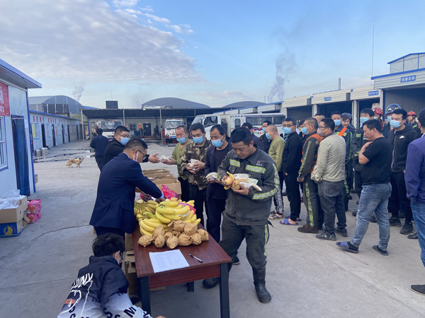 陜煤建設(shè)機電安裝公司：中秋送溫暖，情暖職工心