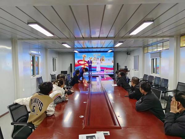 陜煤建設澄合分公司組織觀看2022年“大國工匠年度人物”發(fā)布儀式