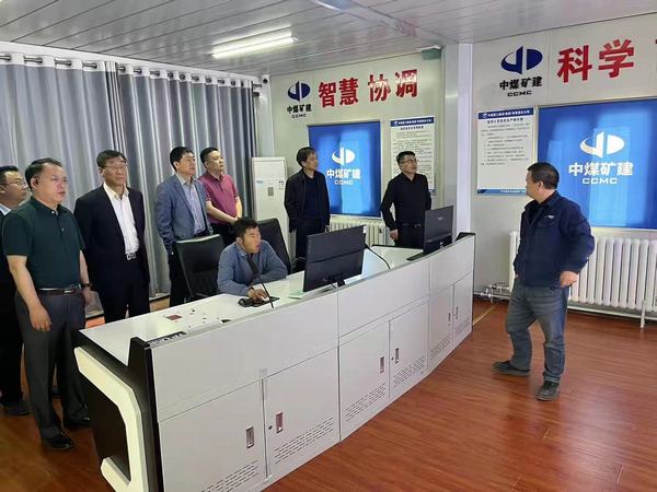 陜煤建設(shè)考察團一行到中煤三建進行對標(biāo)學(xué)習(xí)