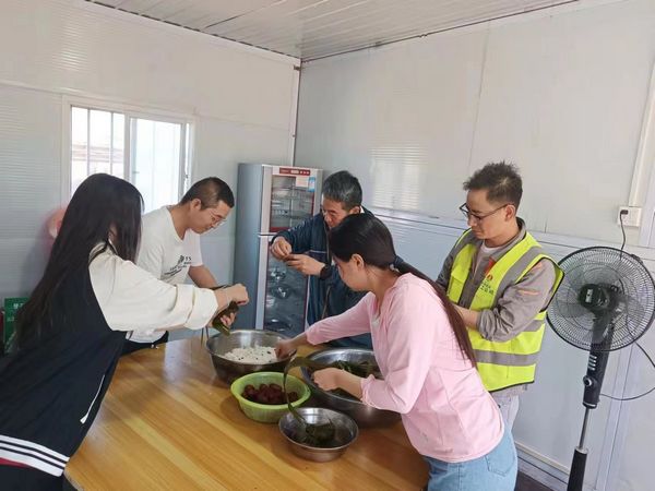 陜煤建設(shè)天工公司土建二部：一“粽”濃情，一“粽”鄉(xiāng)愁