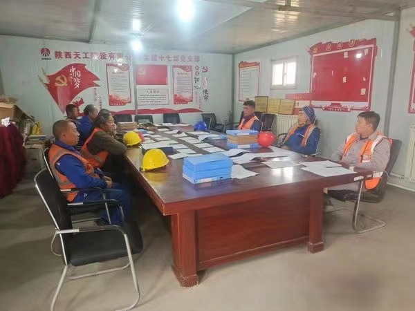 陜煤建設(shè)天工公司土建十七項(xiàng)目部：強(qiáng)化責(zé)任落實(shí)，緊抓安全生產(chǎn)