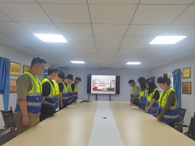 陜煤建設韓城分公司土建二項目部舉行“銘記歷史，勿忘國恥紀念九一八事變”專題學習會