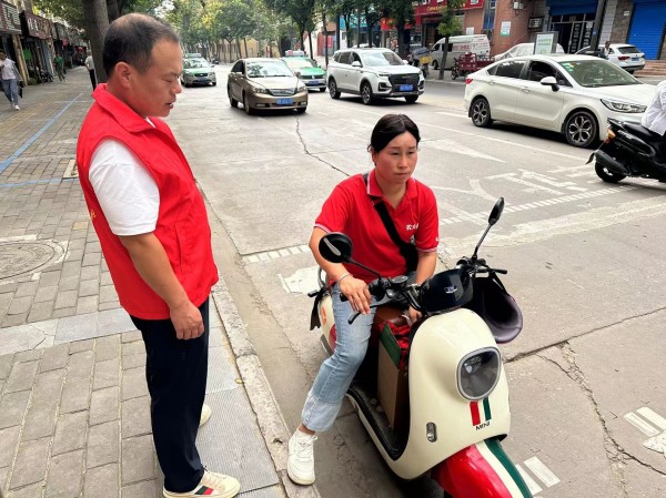 陜煤建設機電安裝公司：交通文明勸導，我們在“路”上