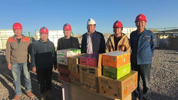 陜煤建設天工公司：心系一線員工，送關懷鼓干勁