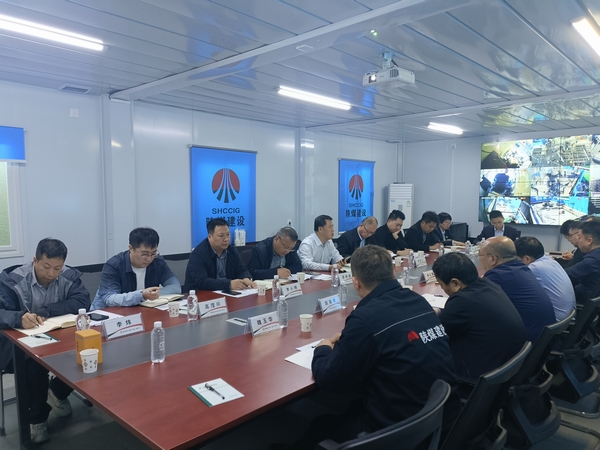 陜煤集團對建設集團進行四季度安全生產(chǎn)及消防安全大檢查