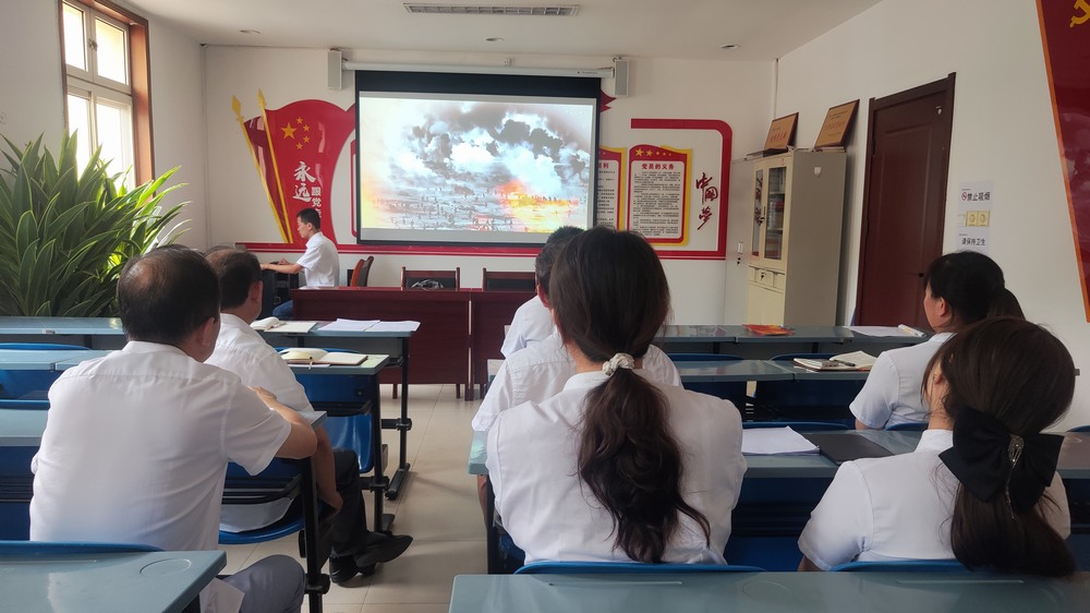 陜煤建設銅煤公司各基層黨支部開展“勿忘國恥 銘記九一八”系列教育活動